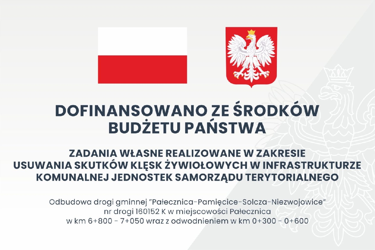 Droga Pałecznica-Pamięcice-Solcza-Niezwojowice